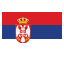 Flagge Serbia